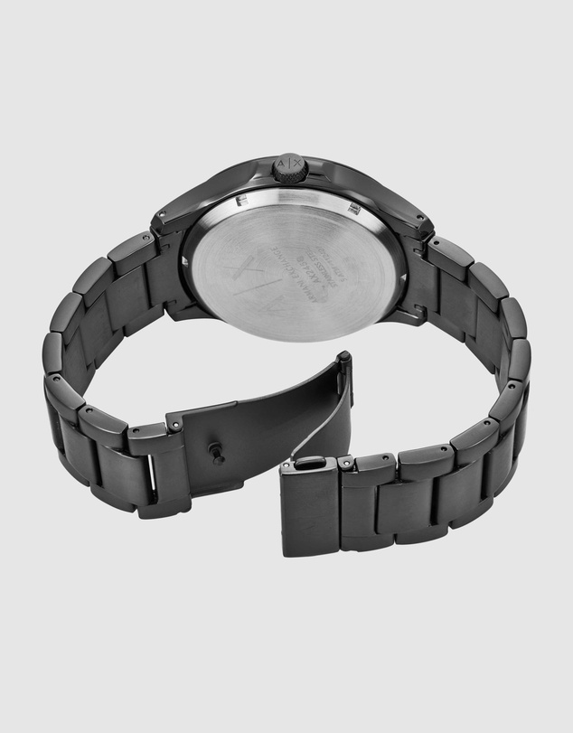 Armani Exchange - Gun-Metal Analogue Watch