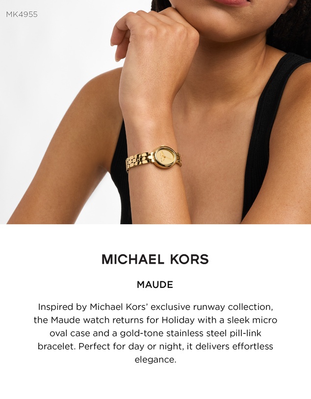 Michael Kors - Maude Gold Analogue Watch