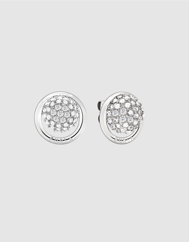 Furla - Furla Miasfera Charms Silver-Tone Stud Earrings