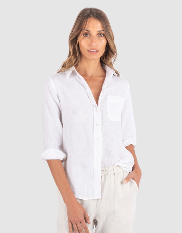 CAMIXA - IRIS Linen Shirt