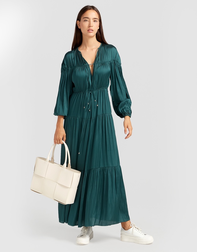 Belle & Bloom - Window Seat Tiered Maxi Dress