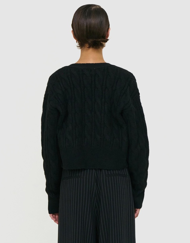 Staple the Label - Salem Cable Knit Cardigan
