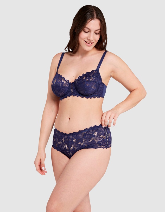 Sans Complexe - Arum Mid-Rise Lace Brief