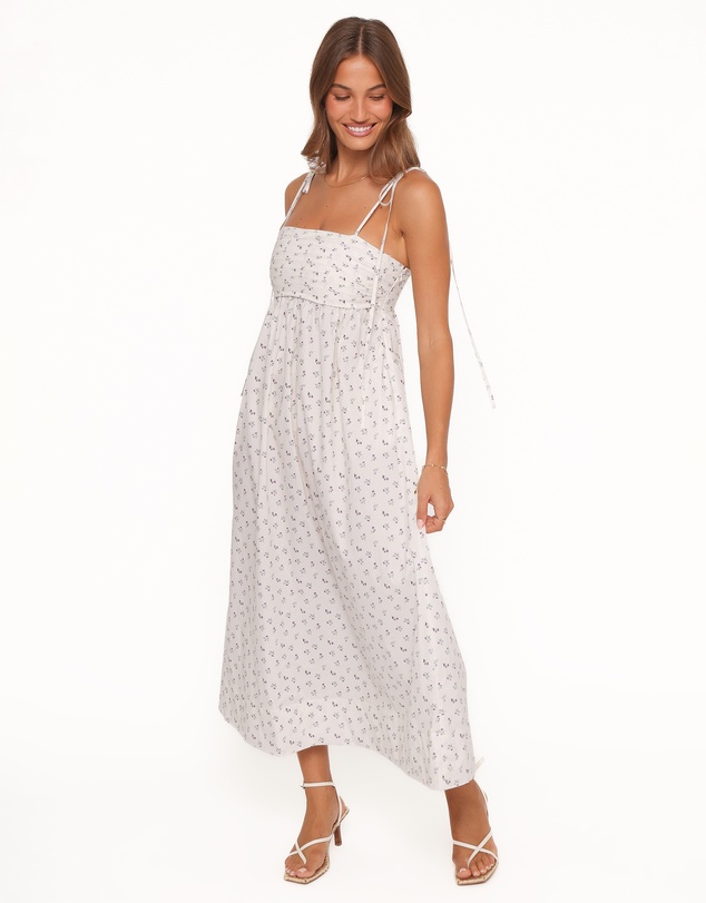 Petal & Pup - Ashtyn Maxi Dress - Purple Ditsy Floral