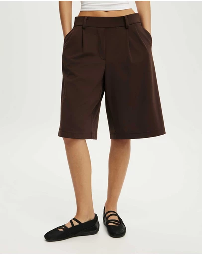 Cotton On Body Active - Stretch Pleat Bermuda Short