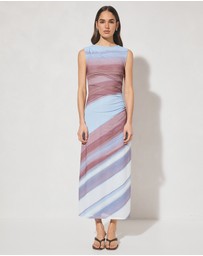 MON RENN - Chroma Asymmetric Dress