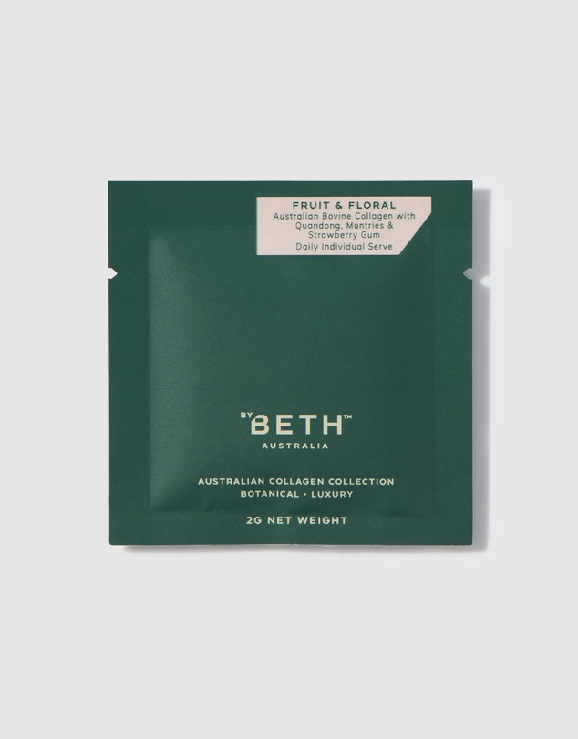 By Beth - Fruit & Floral Bovine Collagen Sachet Set