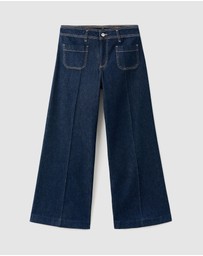 M.N.G - Wide-Leg Jeans With Pockets