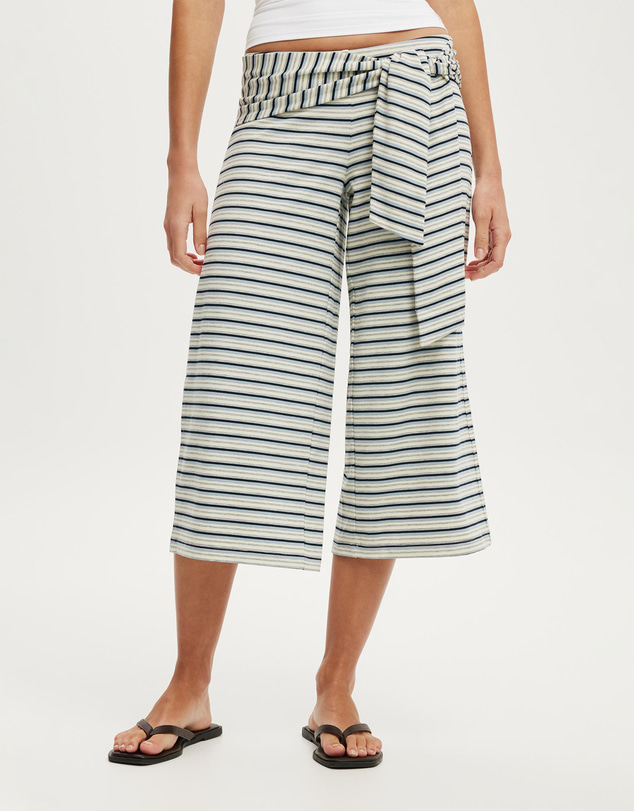 Cotton On - Honey Tie Capri Pant