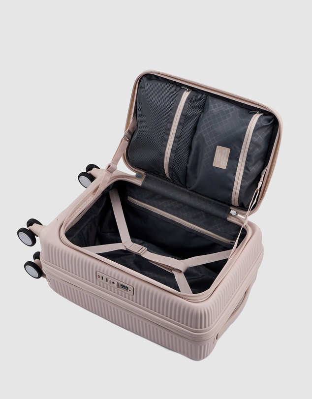 American Tourister - Curio Book Opening Carry-On Suitcase Expandable (55Cm)