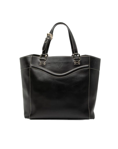 Pre-Loved by Azura Reborn - Pre-Loved Leather Hysteria Crest Tote