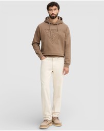 GUESS - Triangle Raw Patch Hoodie