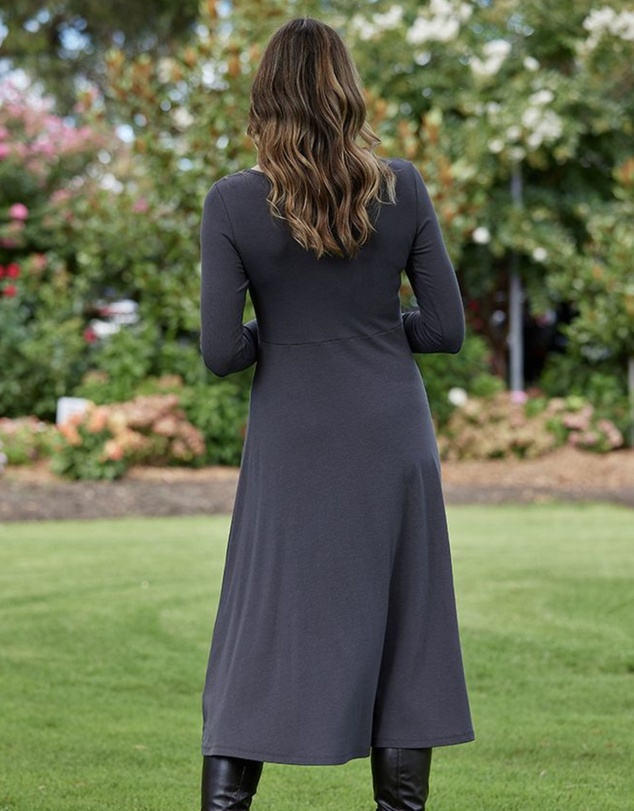 Bamboo Body - Ribbed Olivia Dress