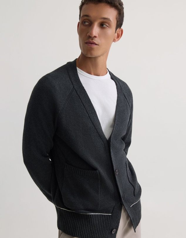 Oxford - Diego Cotton Cardigan