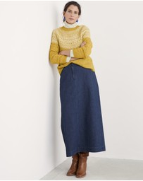 Seasalt - Seasalt Cornwall White Hazel Rib Top