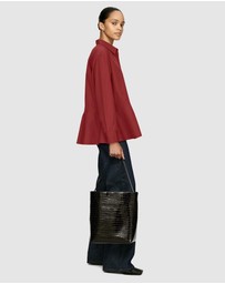 ARKET - Cotton Peplum Blouse