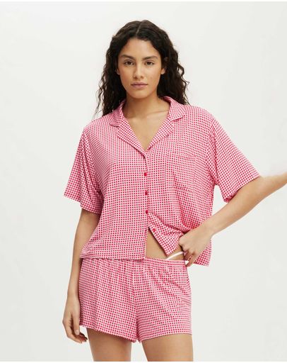 EMMY GINGHAM ROSY HAZE PINKCHEEKY
