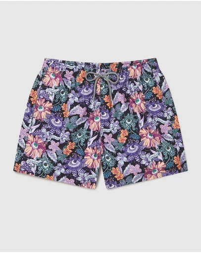 Boardies - Boardies Tropical Eyeballs II Mid Length Swim Shorts