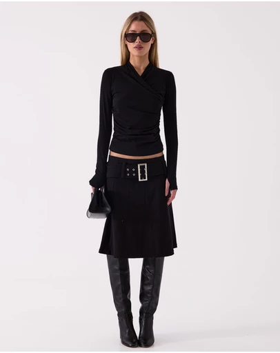 Style Addict - Juno Wrap Top