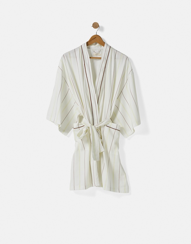 Linen House - Monday Stripe Robe