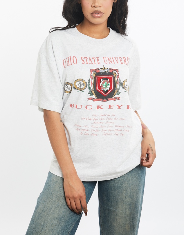 Vintage by The Real Deal - Pre Loved - Vintage 90s NCAA Ohio State Buckeyes Tee