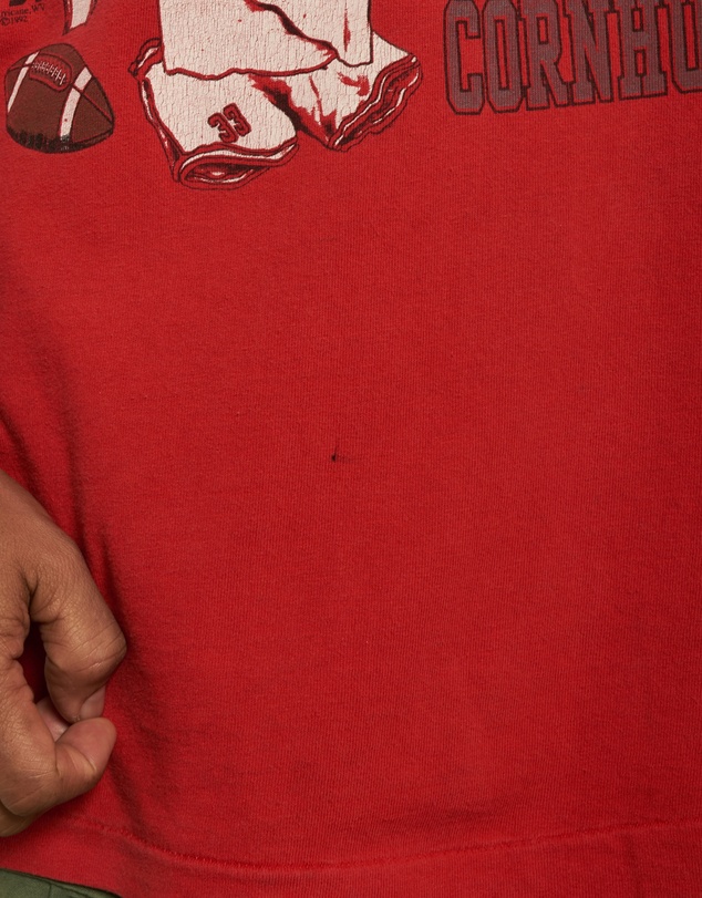 Vintage by The Real Deal - Pre Loved - 1992 NCAA University of Nebraska Huskers Tee