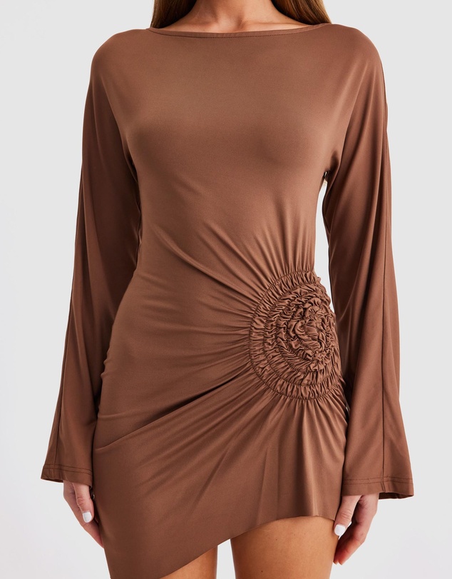 SNDYS - Olividae Long Sleeve Mini Dress