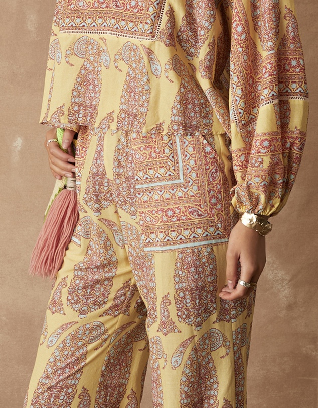 BOTEH - Calico Tailored Pants