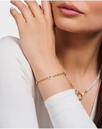 THOMAS SABO - Gold Cosmic Bracelet with Round Elements and Stones