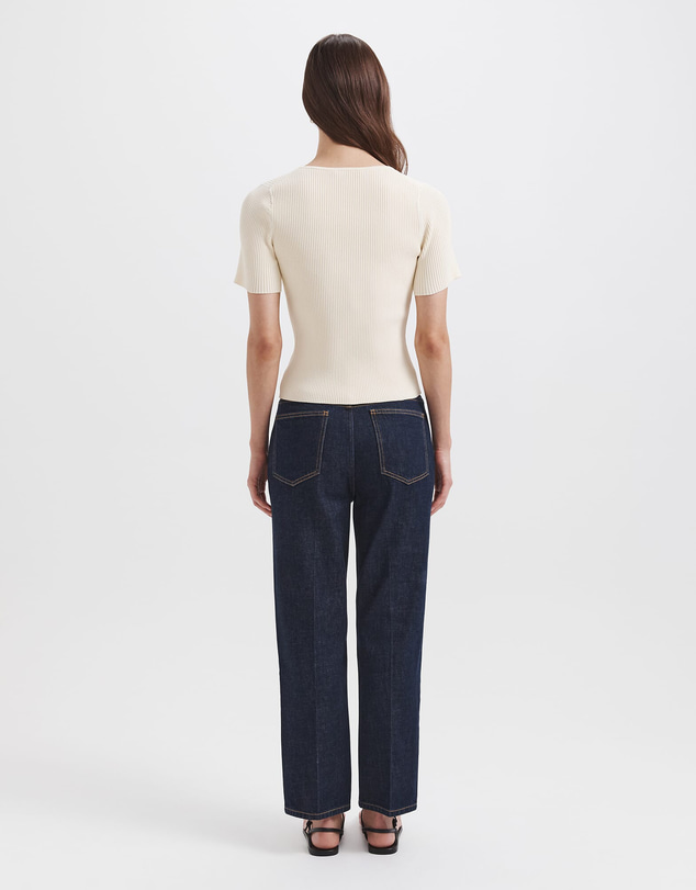 SABA - Vicky Keyhole Rib Knit