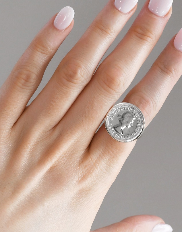 Von Treskow - Threepence Coin Ring