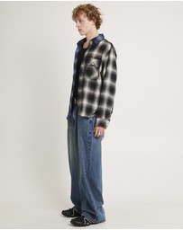 Insight - Split Flannel Long Sleeves Shirt