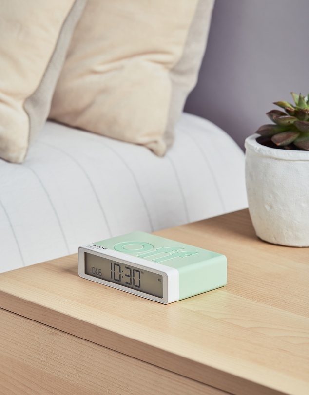Lexon - Lexon Flip Classic Reversible Alarm Clock PANTONE - Green