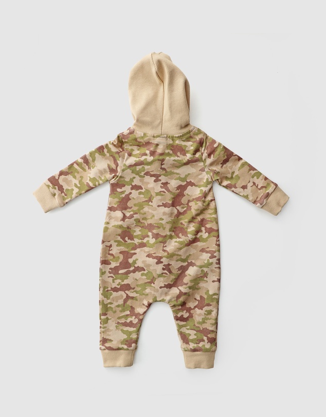 WITH LOVE FOR KIDS - Hooded All In One - Babies