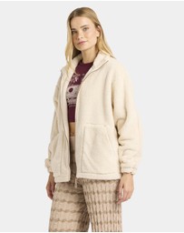 Billabong - Womens Sweet Ride Zip Fleece Top
