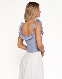Petal & Pup - Dervla Top - Blue