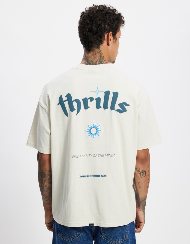 Thrills - Crystal Clear Box Fit Oversize Tee