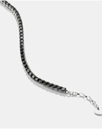 THOMAS SABO - THOMAS SABO Tennis Bracelet with Black Zirconia Stones