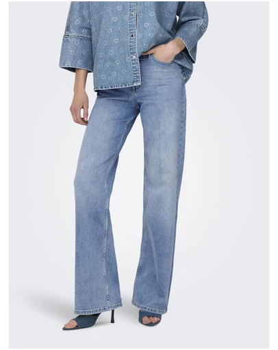 ONLY - Hannah High Waisted Wide Jeans