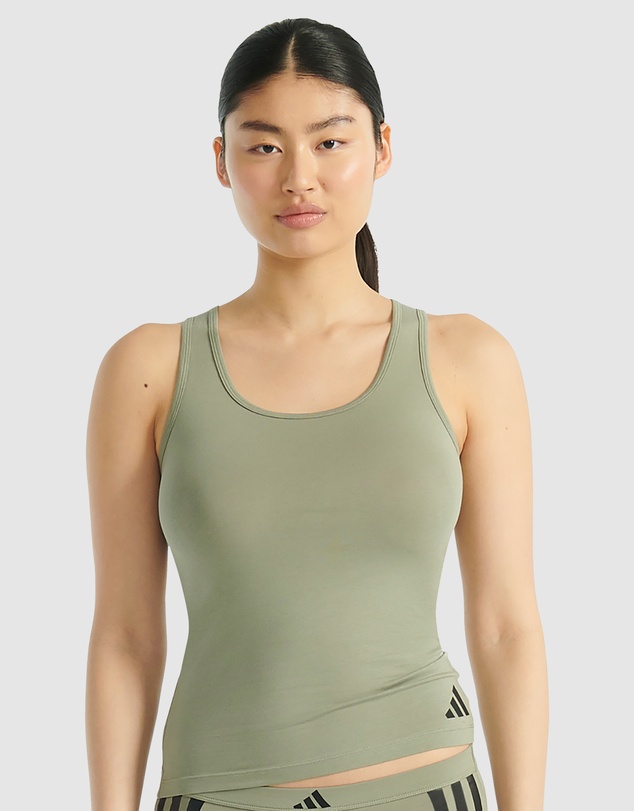adidas Sportswear - Active Essentials Cotton 3 Stripes Tank Top