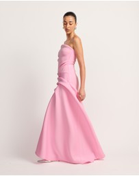 TOJHA - GAIA STRAPLESS MAXI DRESS BLUSH