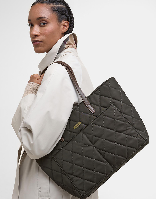 Barbour - Quilted Tote Bag