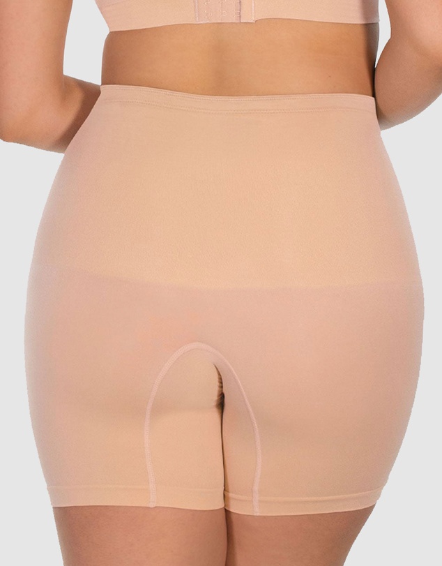B Free Intimate Apparel - Targeted Tummy Control Stay-Up Shorts Silicone Band