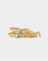 Forcast - Kaleah 5PC Rings Set