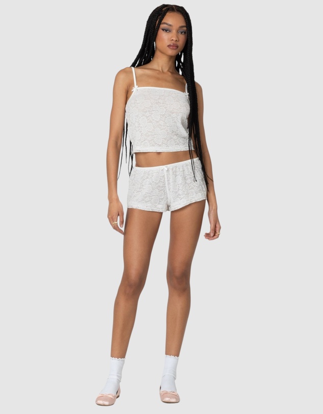 EDIKTED - Love Lace Tank Top