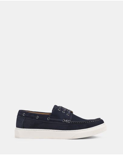 Navy Suede