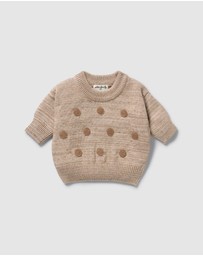 Wilson & Frenchy - Organic Knitted Bauble Jumper - Babies