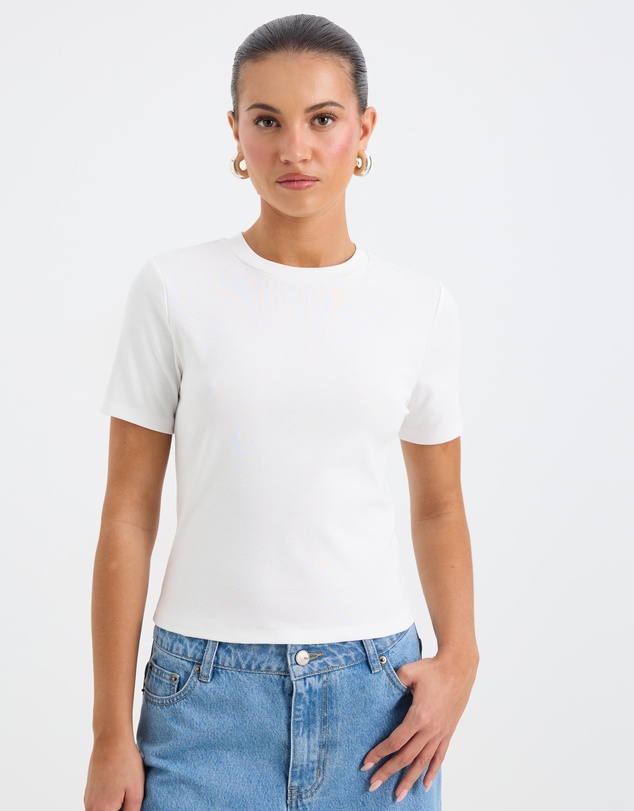 Calli - Jessie Crew Neck Baby Tee