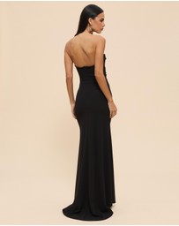 CHANCERY - Amaya Strapless Drape Gown