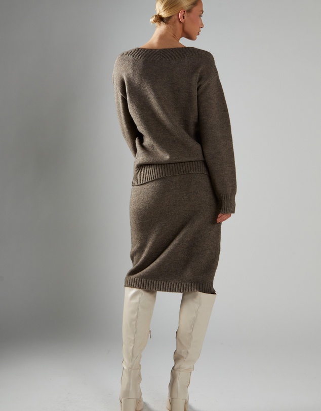Glamorous - Knitted Pencil Skirt